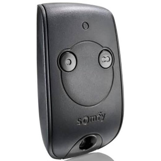 Somfy 1841026 - Télécommande Keytis RTS 2 canaux | Pour contrôler 2 moteurs RTS de portails et portes de garage