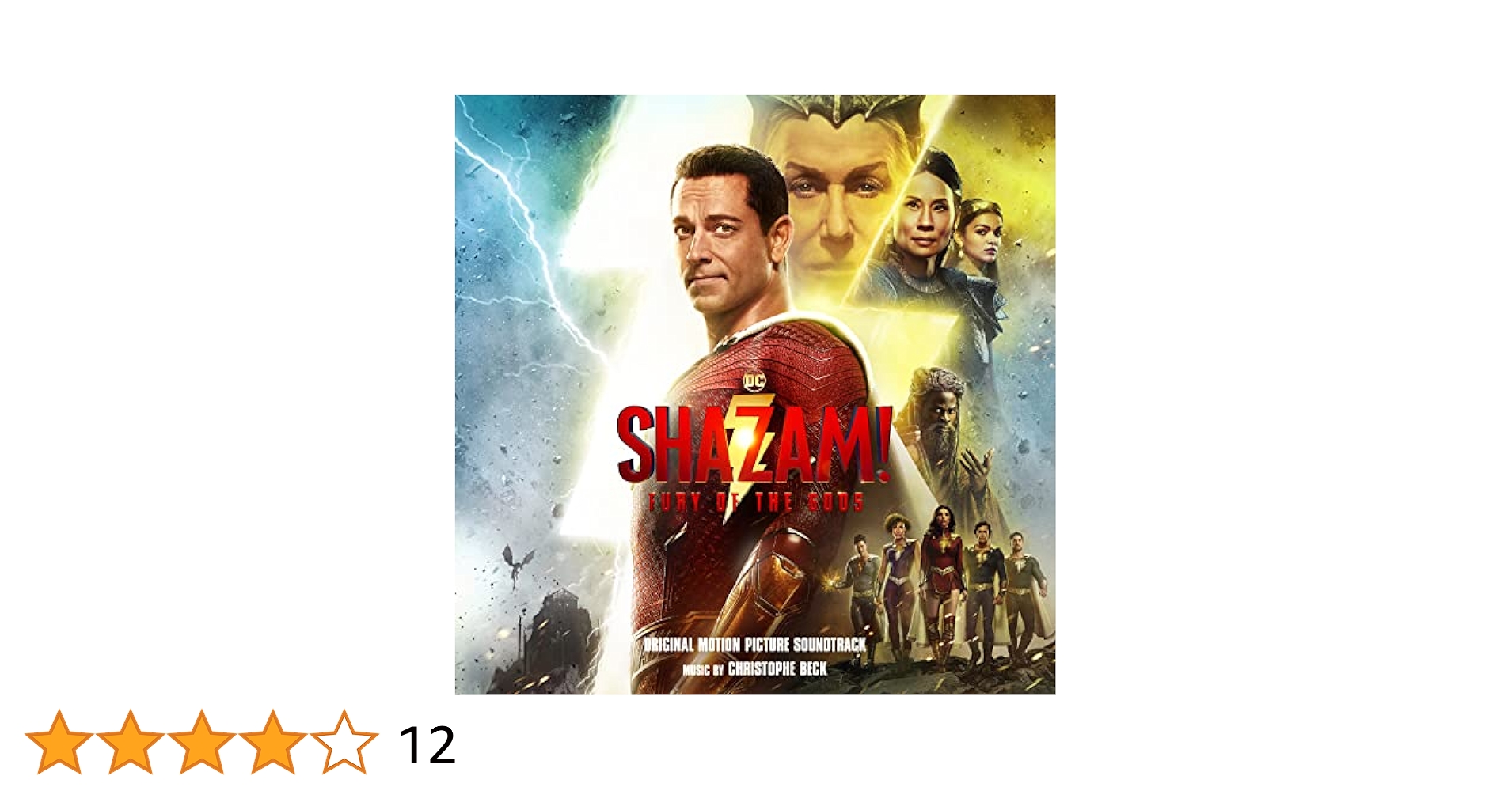 SHAZAM! DC サウンドトラック レコード Amazon.co.jp: Shazam! Fury of the Gods (Original Soundtrack