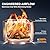 HGD 27.5" Smokeless Fire Pit Outdoor, Stainless Steel Wood Burning Firepit with Secondary Combustion, Backyard Patio Stove for Garden, BBQ & Bonfire