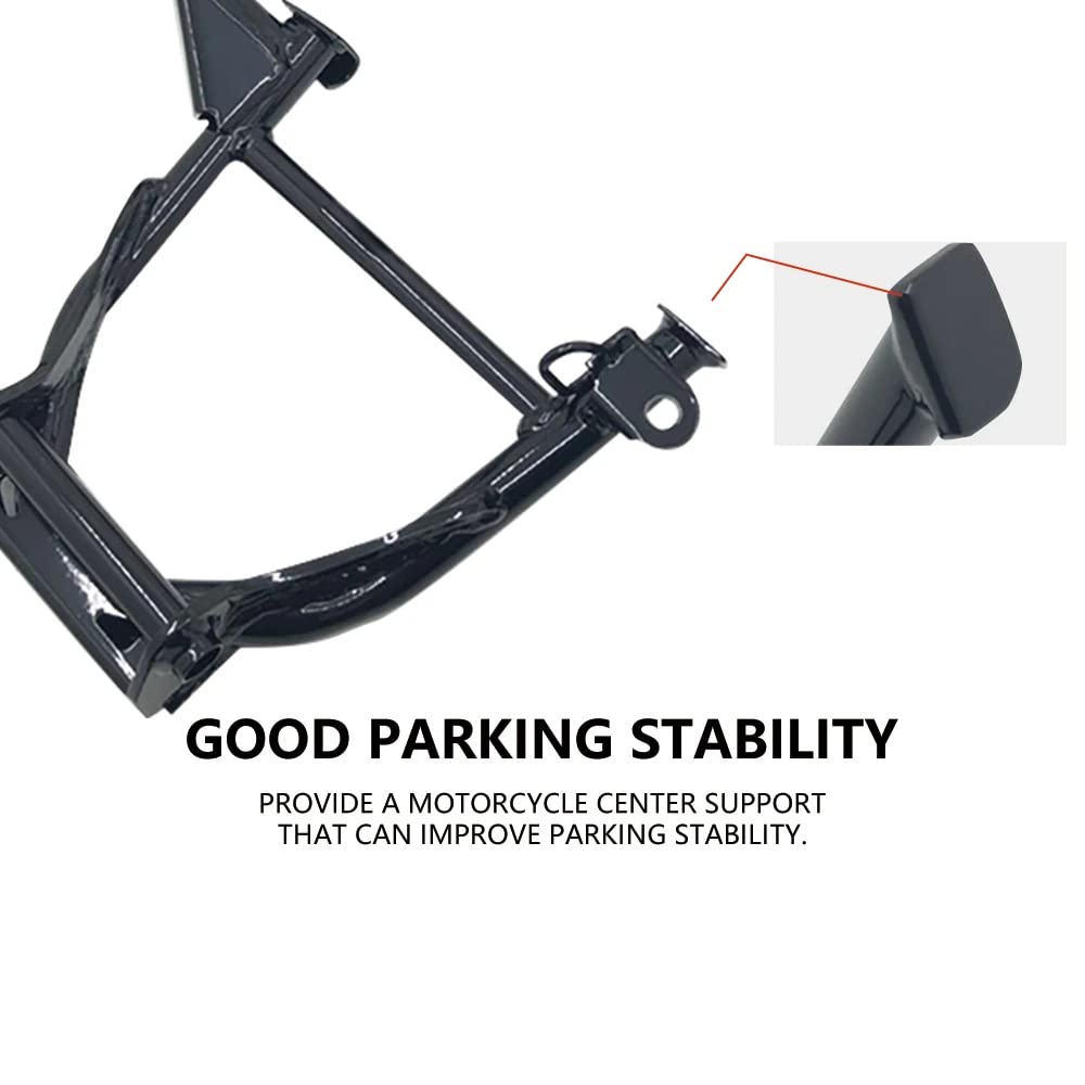 Motorcycle Center Stand For Honda CTX 700 – Kickstand Parking Rack, Black Stainless Steel