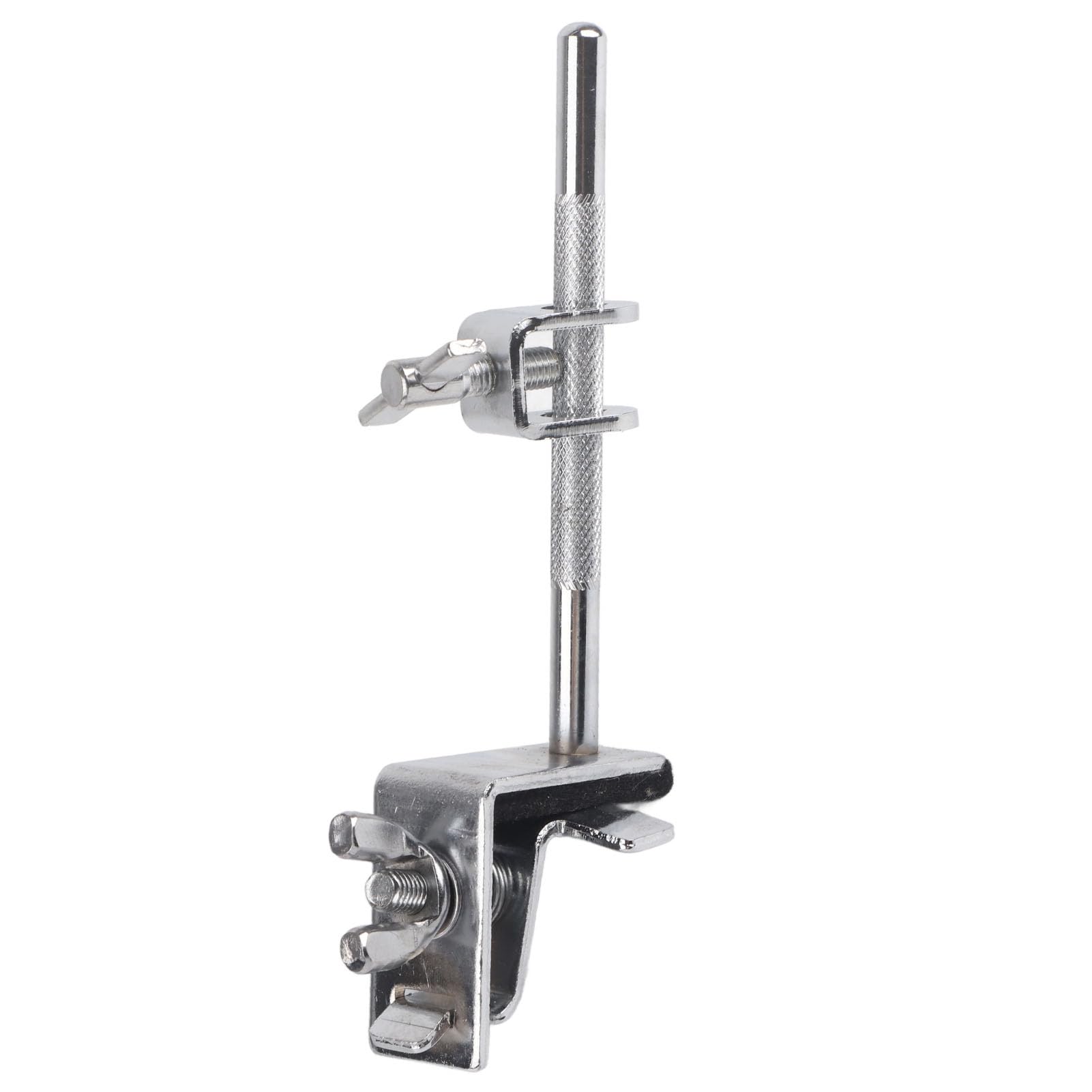 Cowbell Clamp, Jazz Drum Kit Cowbell Holder Percussion Accessory Adjustable Drum Cowbell Mount for Bass Drummer Rattle