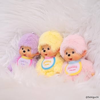 Amazon.co.jp: [セキグチ] ぬいぐるみ モンチッチCOLORS キーチェーン