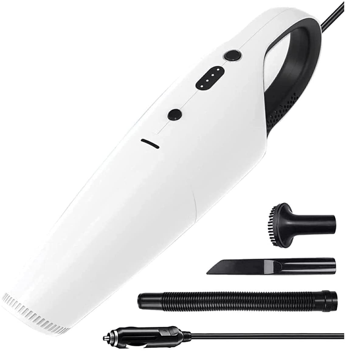 Aspirador portátil de la aspiradora: 800 0PA Strong Suction, 120W Uso seco Mojado, Limpieza rápida para automóvil, Oficina de la casa