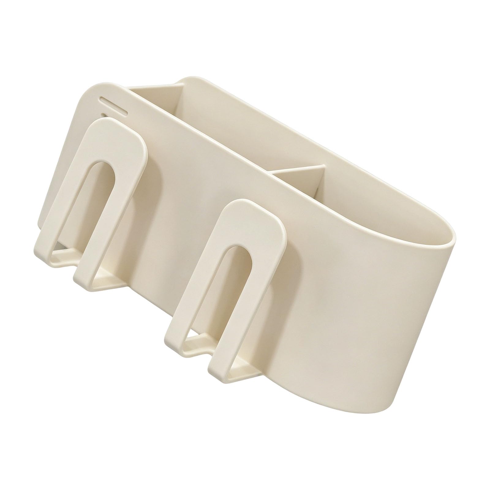 Shntig Sturdy Space Aluminum Toothbrush Holder with Strong Magnet Without Adhesive Required for Mounting Rustproof Shower Organizer Toothbrush Holder