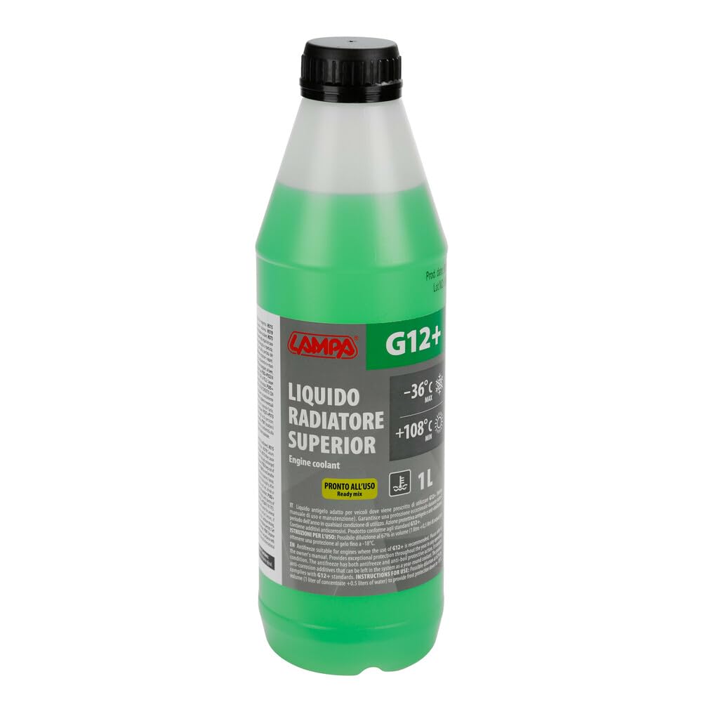Lampa 38109 Superior-​Verde G12+, Liquido antigelo radiatore (-​36°C) - 1 L