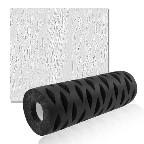 Tree Bark Pattern Drywall Texture Roller, 9-inch, Paint Roller for Walls and Ceilings