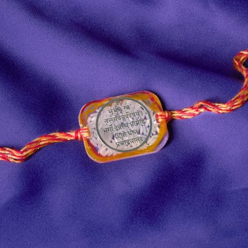 Image of Salty Rakhi for Brother & Bhaiya Bhabhi | Wrist Band Gift Pack for Sister, Bro, Bhaiya and Bhabhi | Bracelet for Men, Women | Fancy Jewellery Combo Gifts | Gift for Rakshabandhan | Traditional Rakhi Gift