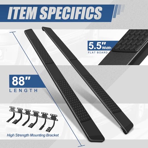 Estribos laterales Auto Dynasty para Ram 1500 2019-2024 miniatura 3