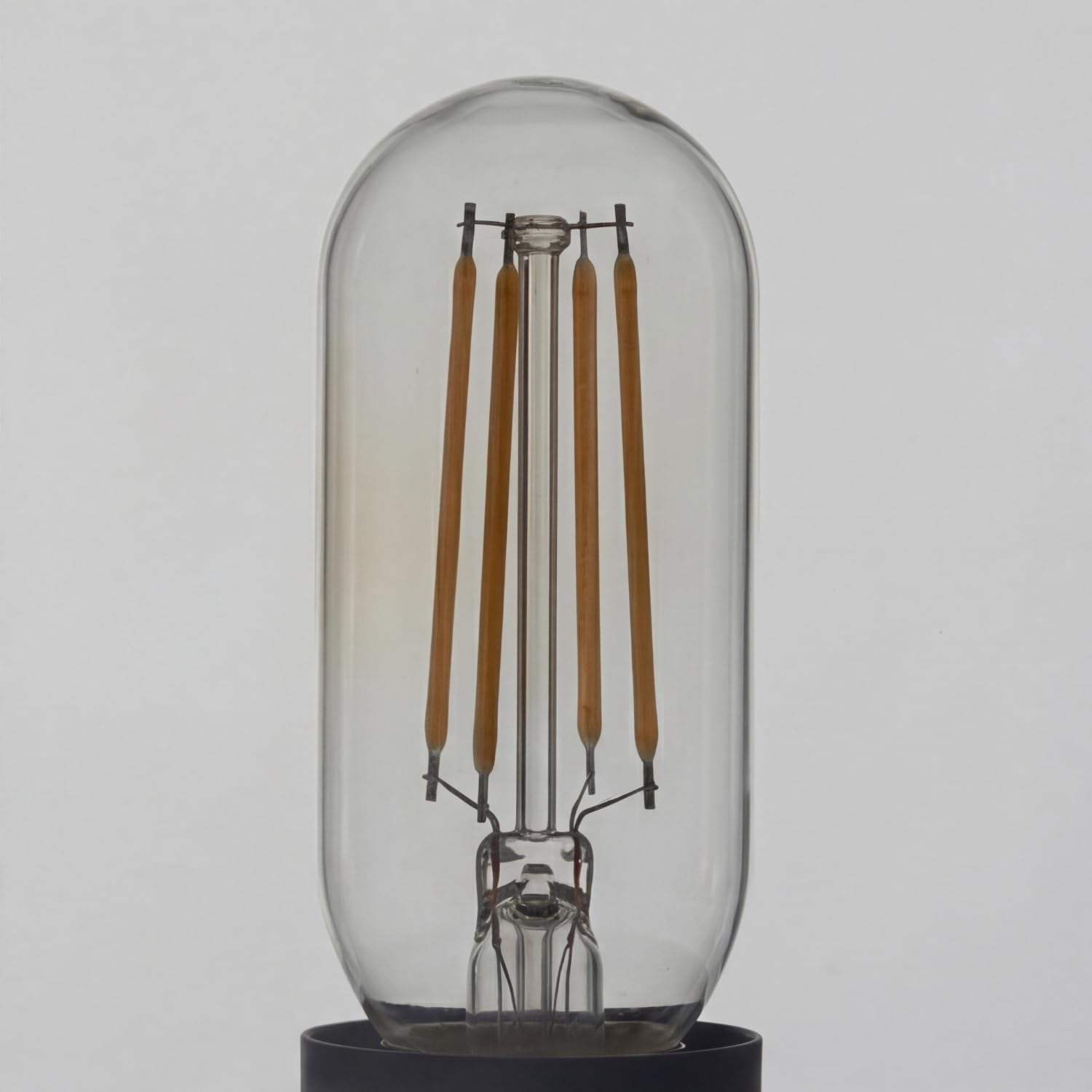Licht-Erlebnisse Tischleuchte Glas Silber Schwarz Metall Wohnzimmer E14 17,5 cm klein mundgeblasen verspiegelt Lavaglas dekorativ Nachttisch Tischlampe Schlafzimmer