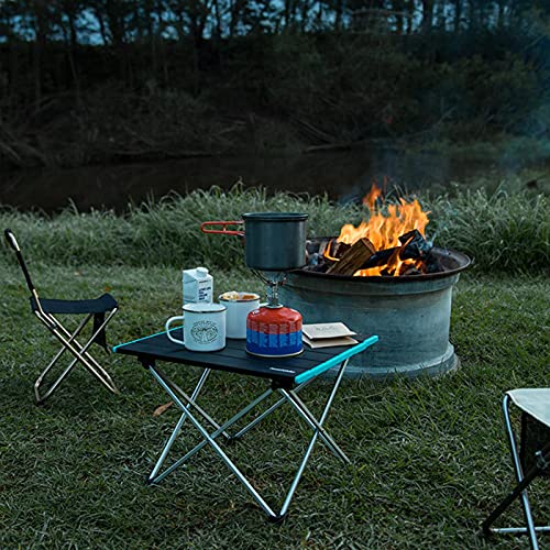 Camping-Tisch-Alu-Klapptisch-Grill-Tisch-Tragbar-Balkon-Tisch-Garden-Table-Mini-Outdoor-Tisch-Angeltisch-Wohnmobiltische-fuer-Picknick-Camping-Strand-Balkon-41-35-30-cm