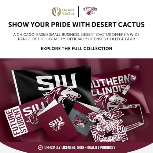 Gorra bordada ajustable Southern Illinois University miniatura 6