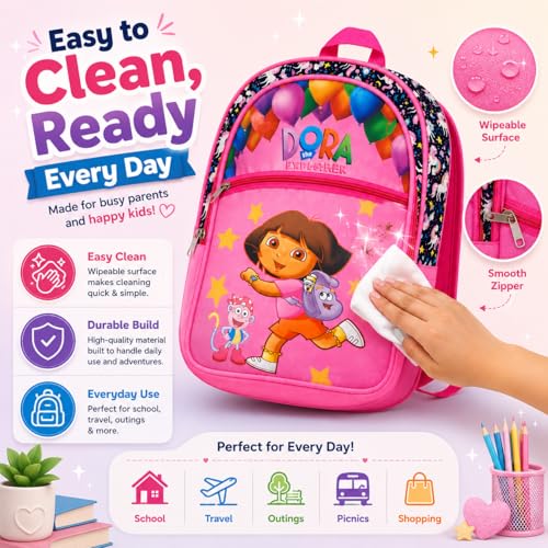 Image of Noteprime Lovely Kids Backpack - Fun & Colorful Design for School, Travel, and Play | Durable & Comfortable | Perfect for Boys and Girls