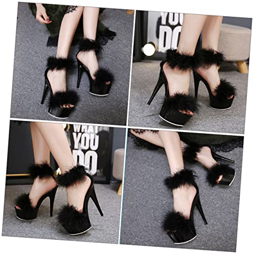Sandales pour femmes imperméables à talons hauts mode et confort - 5
