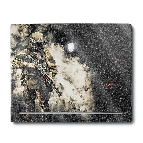Image of MightySkins Glossy Glitter Skin Compatible with Alienware X16 R1 (2023) Full Wrap Kit - Fighting On | Protective, Durable High-Gloss Glitter Finish | Easy to Apply & Change Styles | Made in The USA