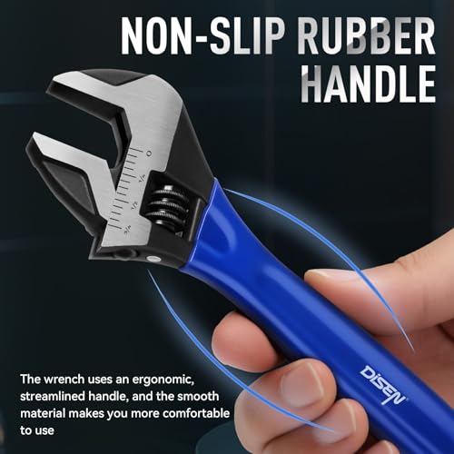 DISEN 4PCS Adjustable Wrench Set