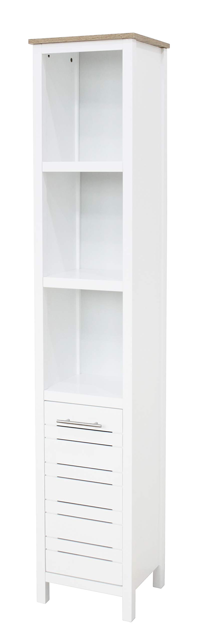 Buy House & Homestyle Hertford Tallboy Unit, Free Standing Shaker