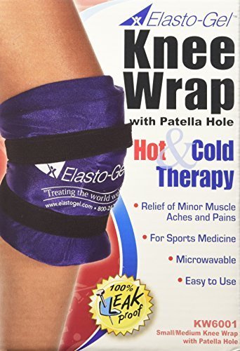 SWKW6001 - Southwest Technologies Elasto-Gel Knee Wrap with Patella Hole Small/Medium by Southwest Technologies