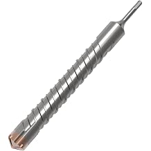 ECOOPTS 1" SDS Plus Rotary Hammer Drill Bit for Concrete Cement Masonry