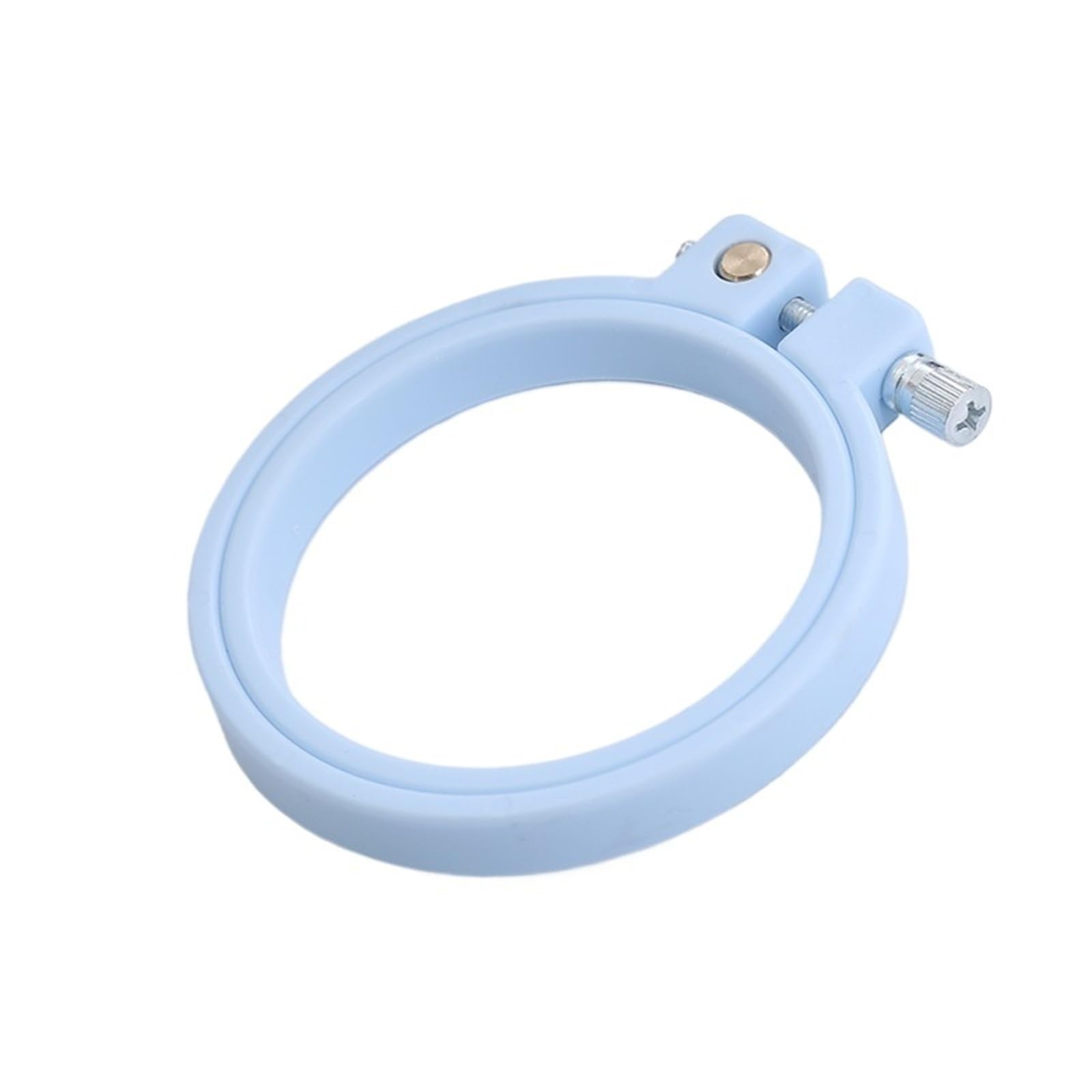 MRKU Soporte para Bastidor de Bordado DIY, Kit de Costura para Punto de Cruz, 1/3 Piezas, Anillo de plástico Redondo, Herramienta de Estiramiento, Herramientas de Costura y Manualidades domésticas.