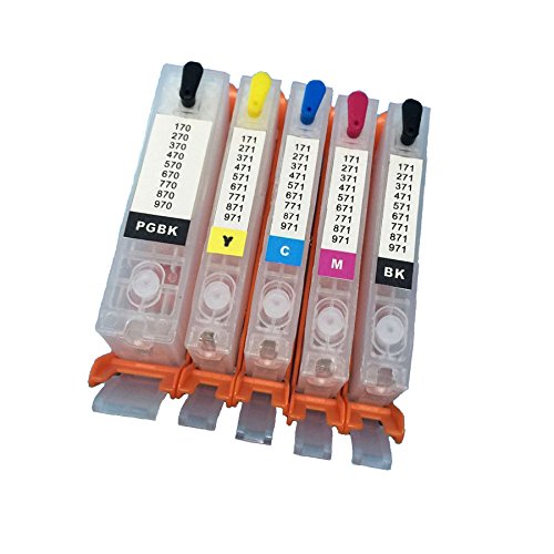 Bramacartuchos - Set di 5 cartucce ricaricabili