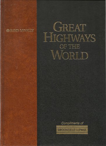 Rand McNally Great Highways of the World: Spect... 0528837982 Book Cover