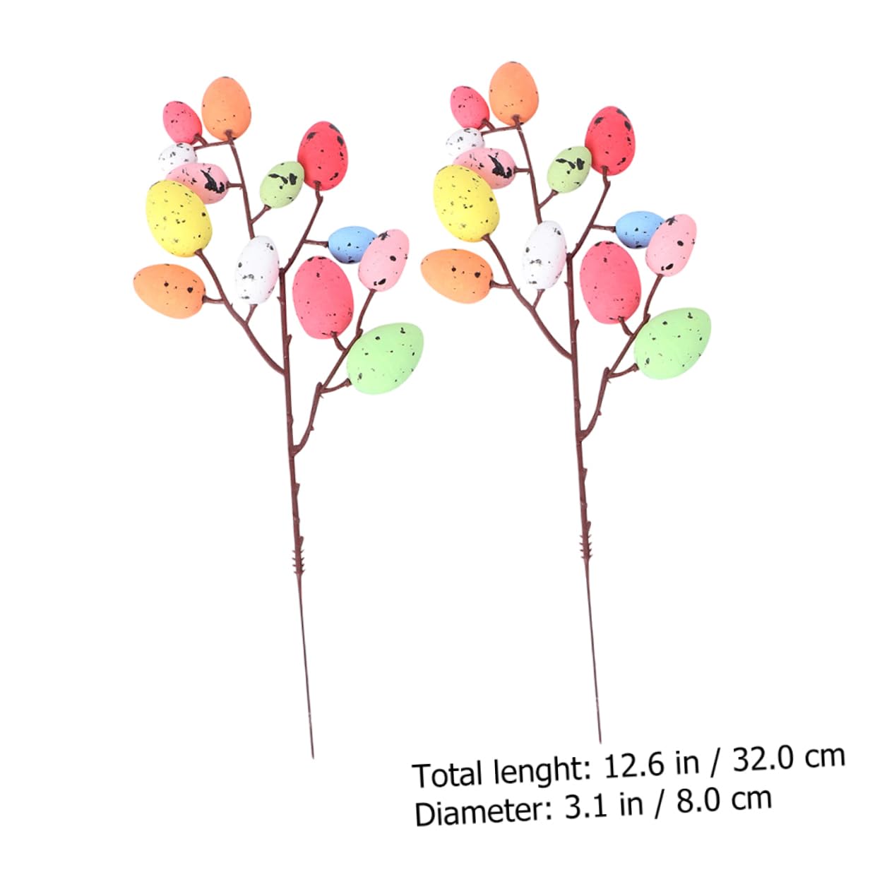 Abaodam 3 Set 6 Pz Talee Pasquali Di Fiori Di Pasqua Decorazioni Per Feste Di Pasqua Primaverili Plettri Per Ghirlande Pasquali Molla Cestino Composizione Floreale Ramo Schiuma