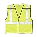 Kishigo X-Back Breakaway Unisex Vest T516, Hi-Vis 5 Point Breakaway Safety Vest, Breathable Fabric, Construction Work Hi Vis Safety Vest, Clear ID Left Chest Pocket (Lime, 4X-5X)