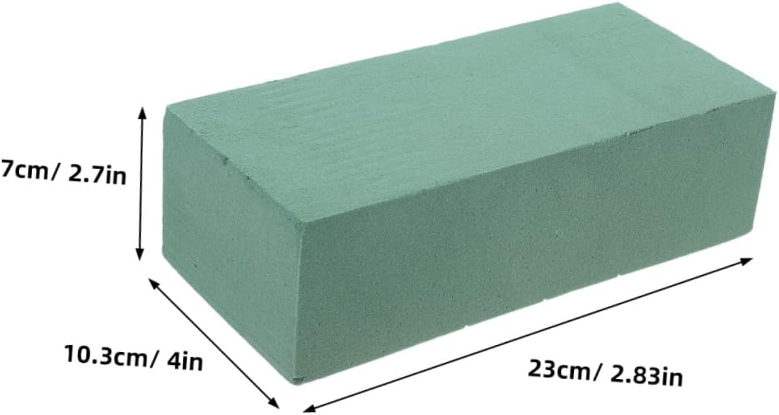 DOITOOL 6pcs Foam Cubes for Flower Arrangements Floral Foam Blocks for Fresh Flower Holders Lightweight Craft Supplies for Home and Wedding Decor