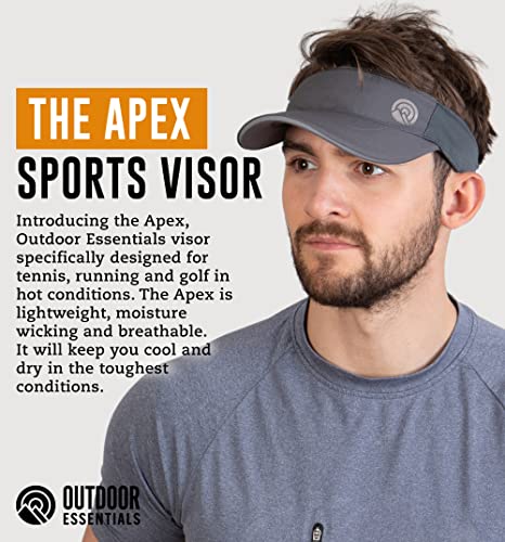Sun Visor Hat For Women & Men - Womens Visor, Tennis Visor, Golf Visor - Running Visor Gray #TOP1