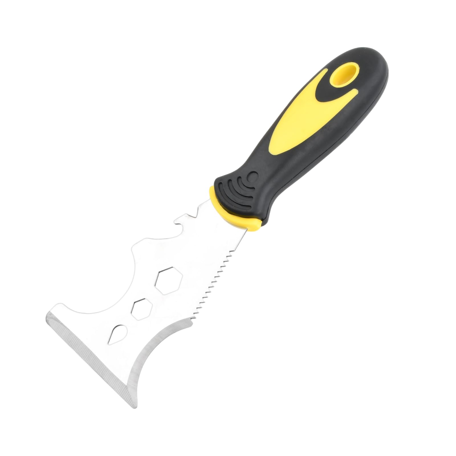 Luxvara 15-in-1 Multifunktionsspachtel Edelstahl, Multifunktionaler Spachtelschaber, Vielseitiges Spachtelmesser, Multifunctional Malerwerkzeug Inklusive Spachtel Flächenspachtel Nagelabzieher