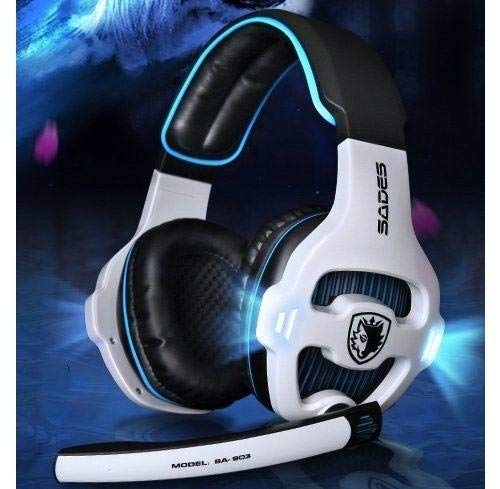Sades SA 903 Stereo 7.1 Surround Pro Gaming Headset USB Headband For PC  Notebook: Buy Online at Best Price in Egypt - Souq is now Amazon.eg