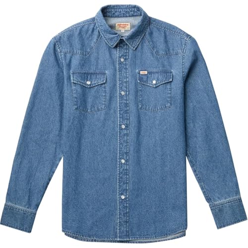 Vintage Wash Pearl Snap Reagan by Seager Co.3