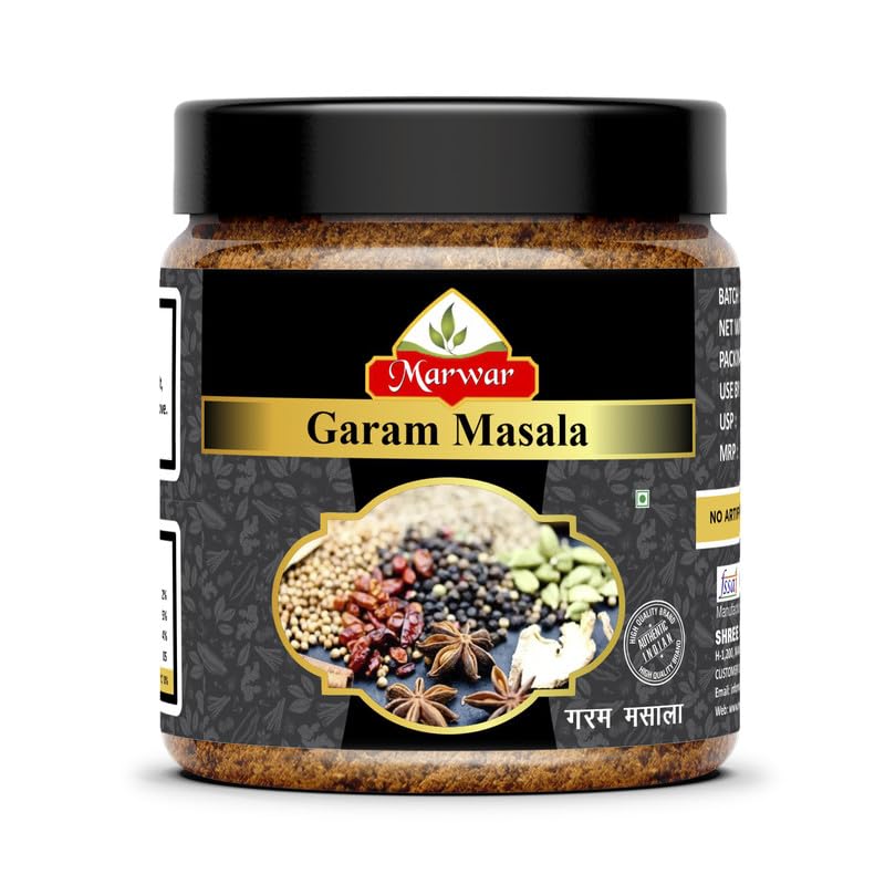 Marwar Premium Garam Masala Powder - 400 g | Blended Spice & Whole Masala for Authentic Taste and Colour (Jar Pack) (B0CNXVQVJK) Amazon Price History, Amazon Price Tracker
