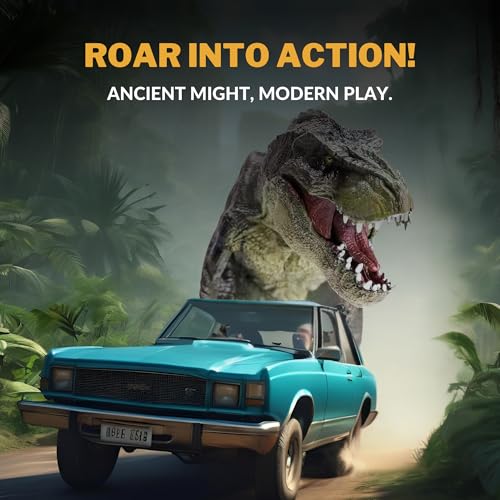Image of Realistic Walking Tyrannosaurus Rex Dinosaur Action Figure, T Rex Toy Big Dinosaurs Toys for Kids, Jurassic Dino Toys for Boys & Girls, Big Trex Toy for Play and Display (Walking TRex)