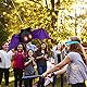 Relaxdays Pinata Fledermaus, zum Aufhängen, Kinder & Erwachsene, Geburtstag, Halloween, zum Befüllen, Papier, schwarz, 1 Stück