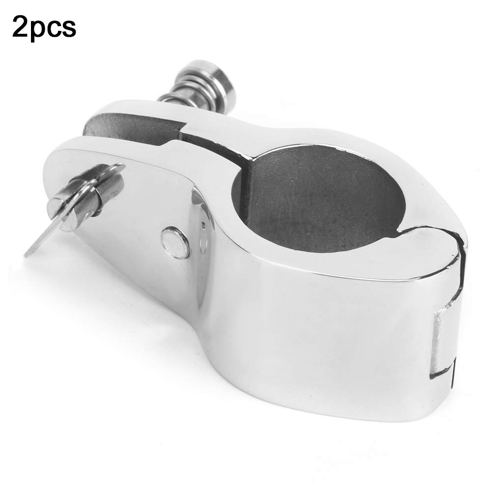 2 szt. Suwak szczękowy ze stali nierdzewnej z górnym zawiasem do łodzi morskiej Sworzeń i knaga krzywkowa Mocowanie osprzętu pokładowego 22 mm