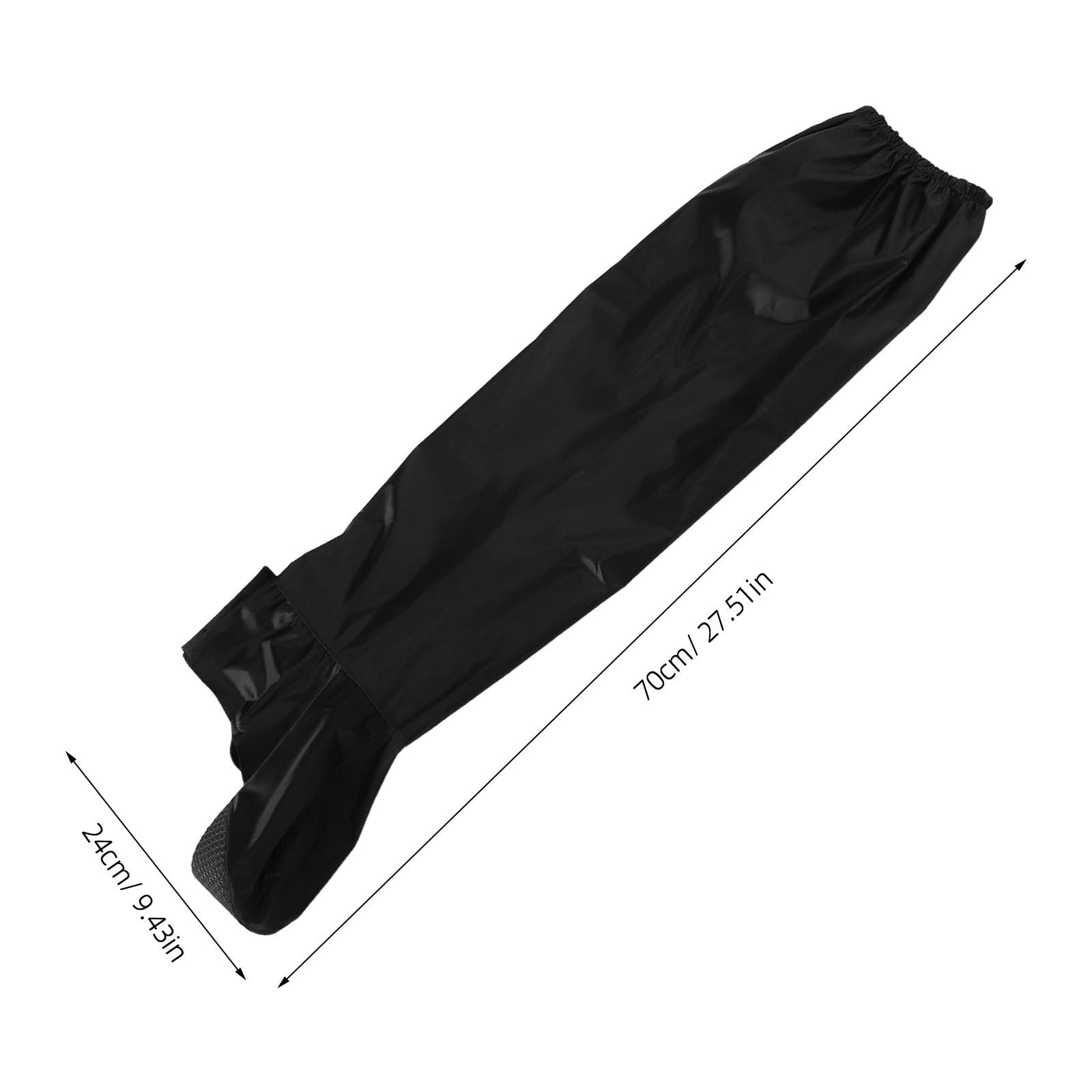 Couvre-Chaussures de Cyclisme Imperméables Noir L, 2 Paires