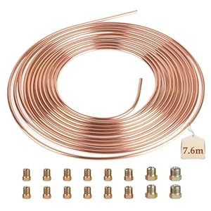 Lalago 5142 Kupfer Bremsleitung 7,6m Kit