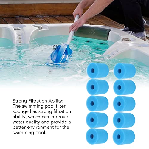 Esponja de Cartucho de Filtro de Piscina, Substituição de Cartucho de Espuma de Filtro de Piscina Re