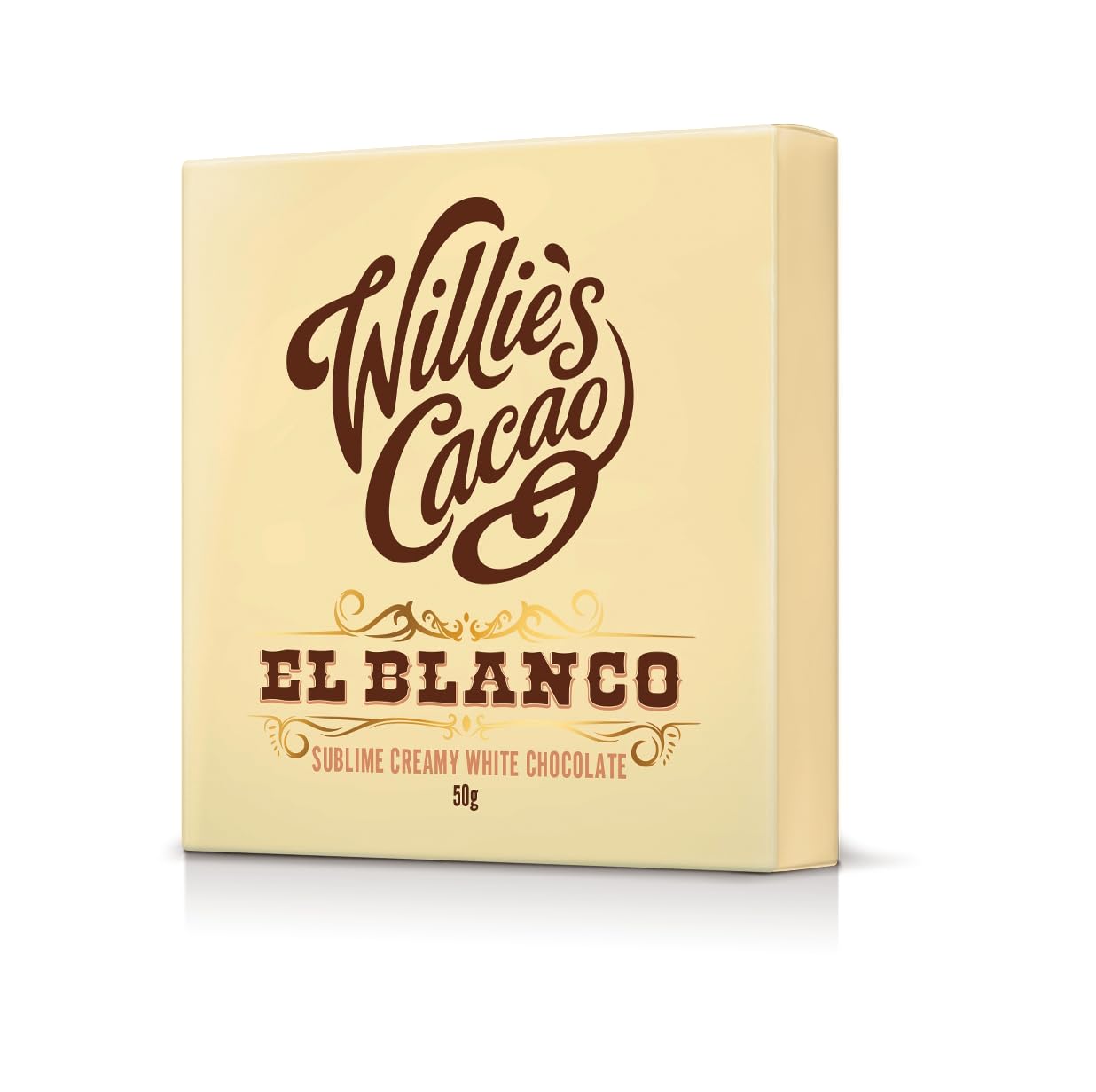 Bar - El Blanco, White Chocolate - Sublimely creamy - 50g x 12 - Artisan made