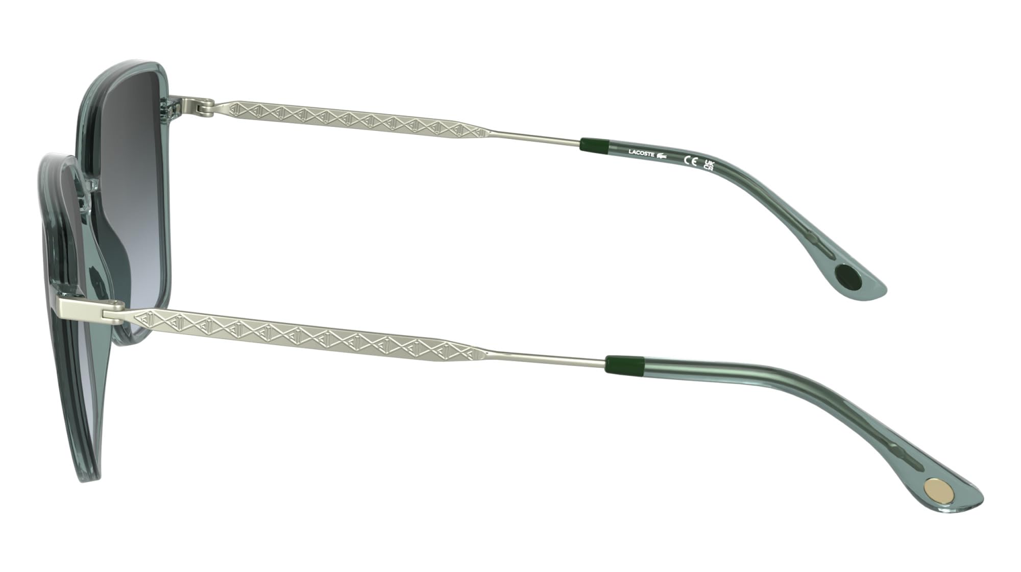 Lacoste Gafas de Sol L6062S Transparent azure 56/15/145 Mujeres