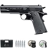 Pistola de balines Colt Government 1911 A1 CO2 | Arma de Aire comprimido semiautomática para perdigones Calibre 4,5mm