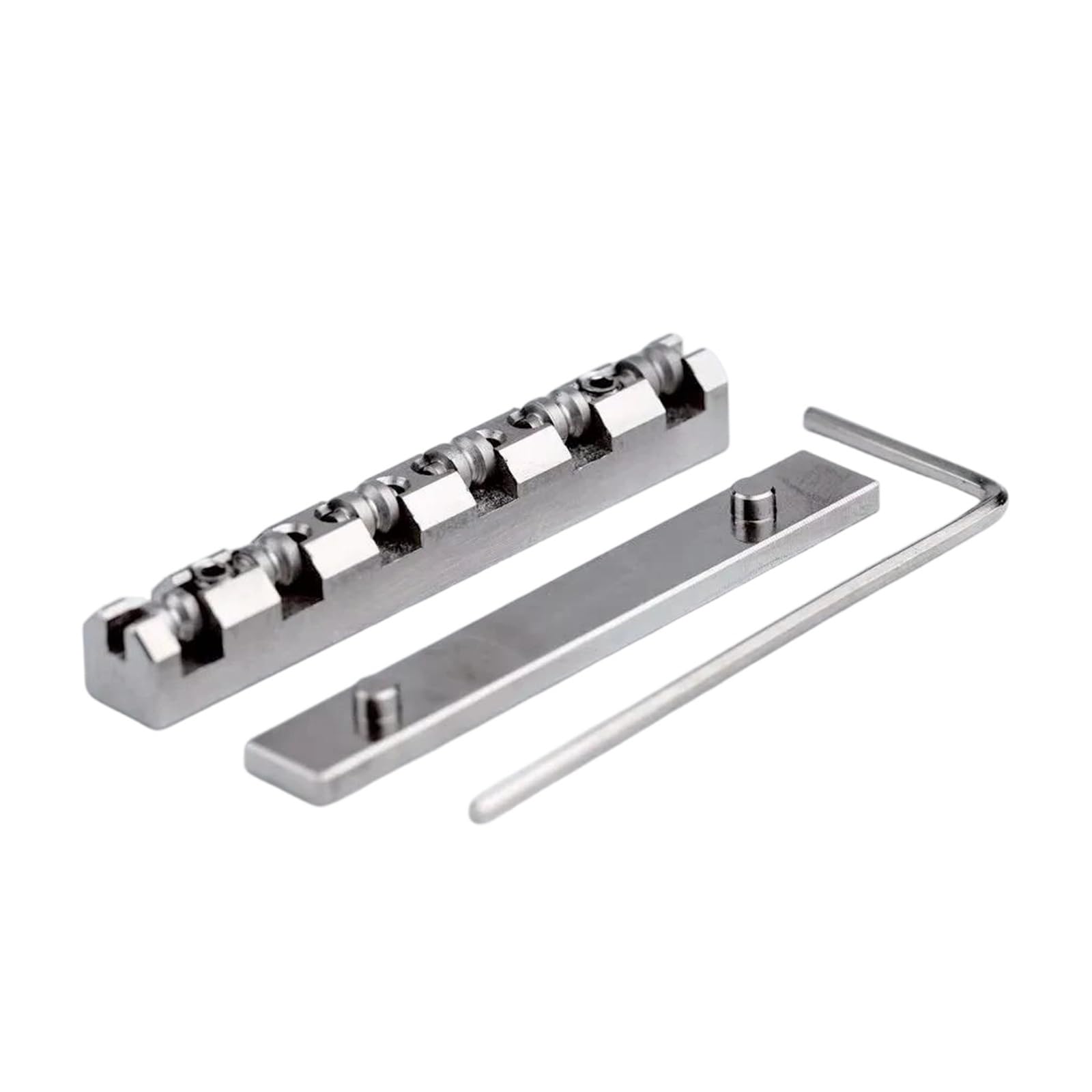 Profesjonalna Nakrętka Gitary Nakrętka Gitarowa Ze Stopu Tytanu 42/43 Mm Z Regulacją Wysokości Do 6-strunowych Części Zamiennych Płyt LP(43MM)