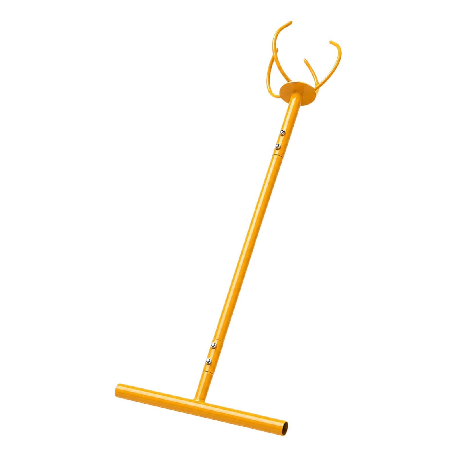 Kaeltsyn Garden Soil Loosening Tool 38.19In Long Handle Metal Cultivator With T Shape Crossbar For Garden Bed And Yard Soil Care Tasks Planting Bed Hand Cultivator Metal Working Tool Flower