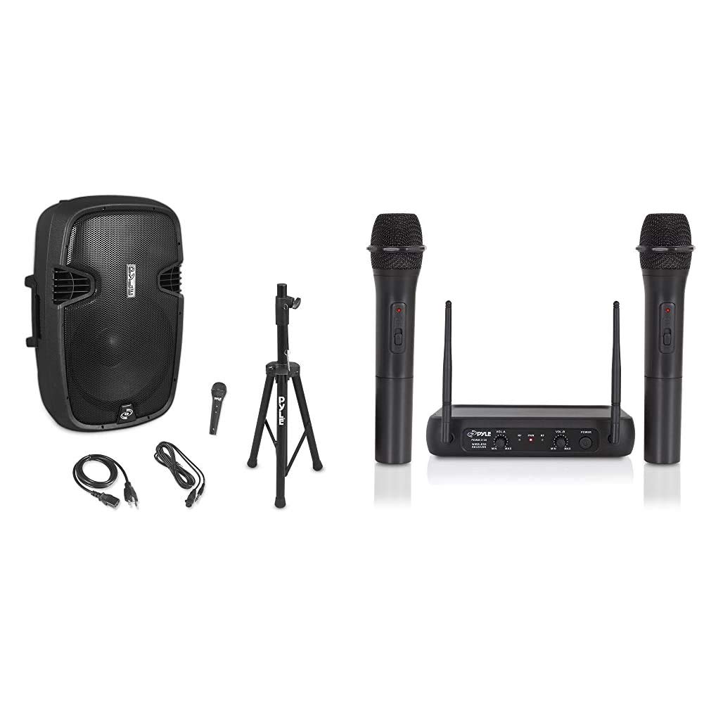 Buy Pyle PPHP155ST Wireless Portable PA Speaker System 1500W High