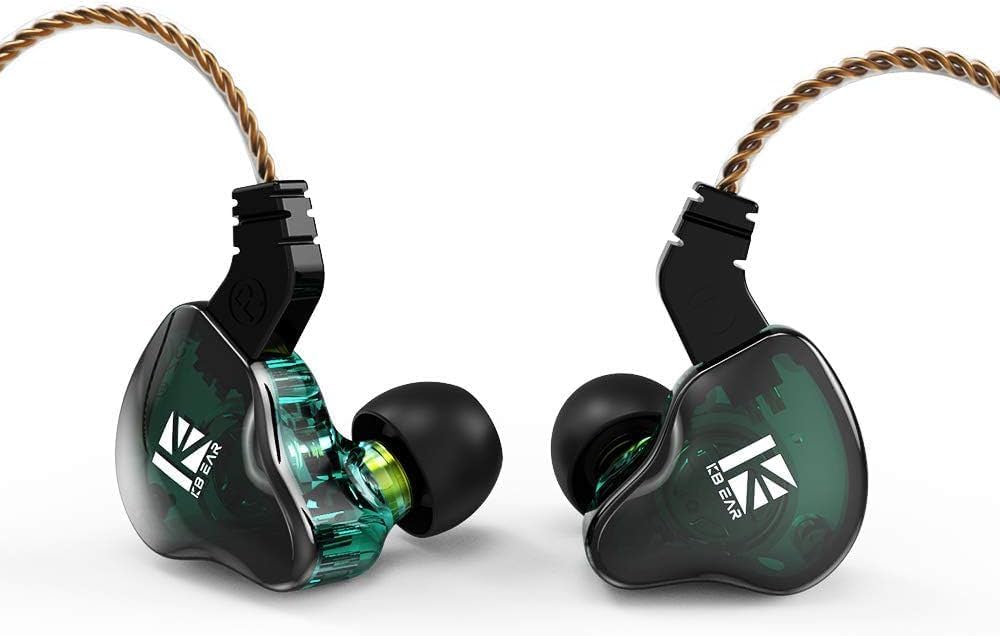KBEAR KS2 in Ear Monitors,H HIFIHEAR 1BA 1DD Stereo in Ear