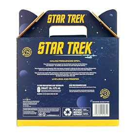 Star Trek Captains Log IPA Gift Set. 2 x 330ml cans of Star Trek Beer, 4.2% ABV, and Branded Chalice Glass. Gift for Star Trek Fans on Birthdays, Christmas or Father's Day – Blue Tree