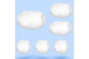 Artificial 3D Cloud Props for Ceiling Hanging Decorations - Cloud Cotton