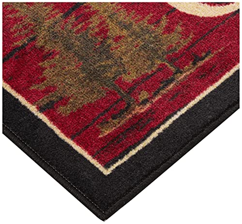 Cozy-Cabin-CC5268-Welcome-to-the-Cabin-Non-Skid-Rug-20×44-Red Cozy Cabin CC5268 Welcome to the Cabin Non Skid Rug 20×44 Red