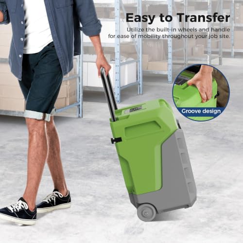 Image of ALORAIR 170 PPD Commercial Dehumidifier with Pump, LGR with Wheels